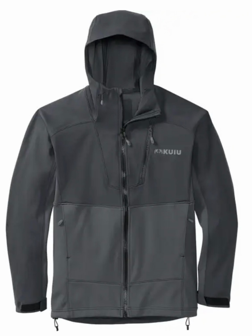 KUIU Axis Hybrid Hooded Jacket - Gunmetal